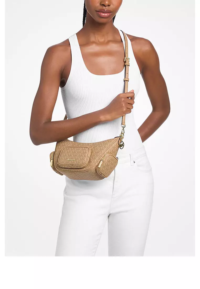 Merritt Small Signature Logo Convertible Shoulder Bag