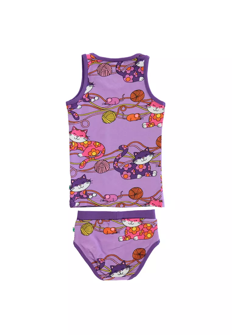 Underwear set with cats