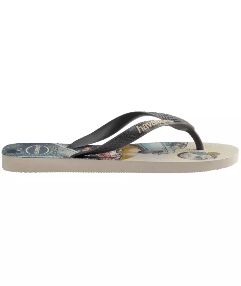 [ONLINE EXCLUSIVE] Havaianas 7469 - Harry Potter Beige/Gray Steel - Sandal Pria