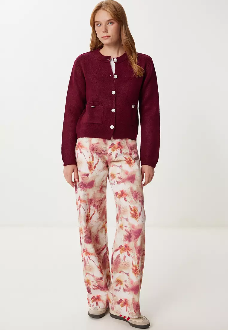 Stylish Buttoned Pocket Knitwear Cardigan