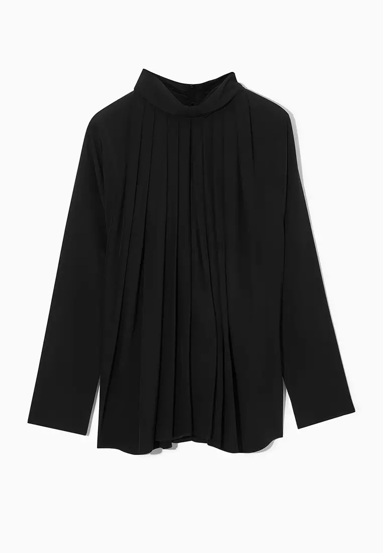 Buy Cos Pleated Batwing Blouse Online Zalora