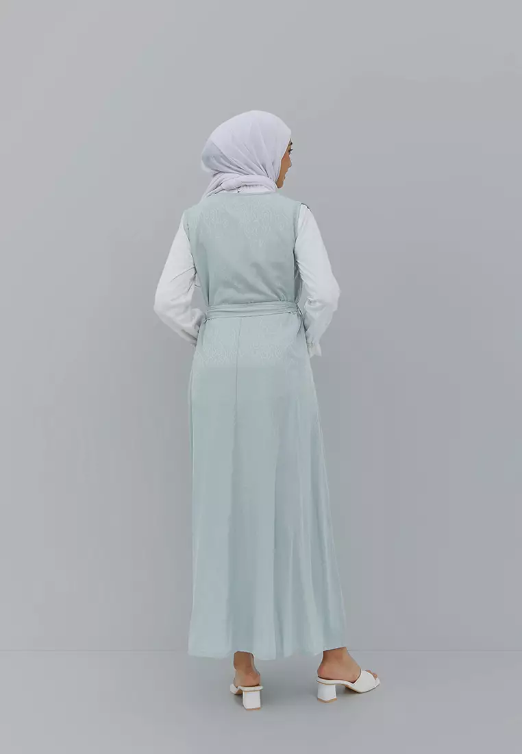 Khaira Two Set Dress Green (G.4275)