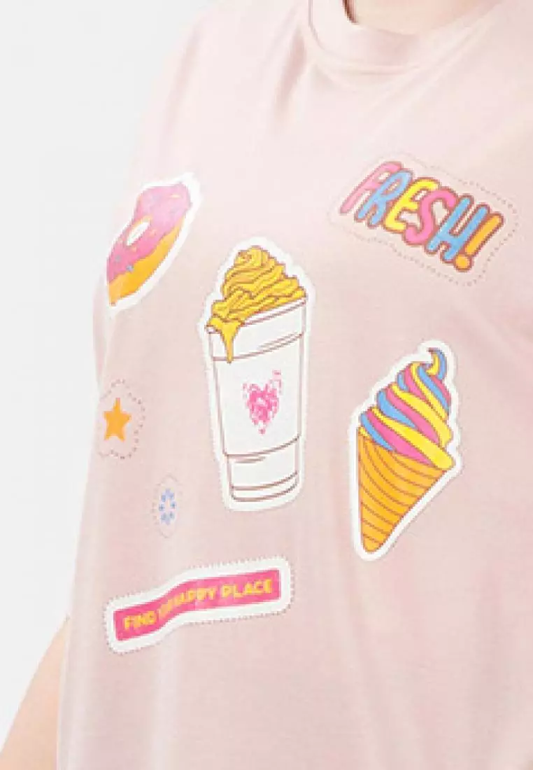 Ice Cream Oversized T-shirt