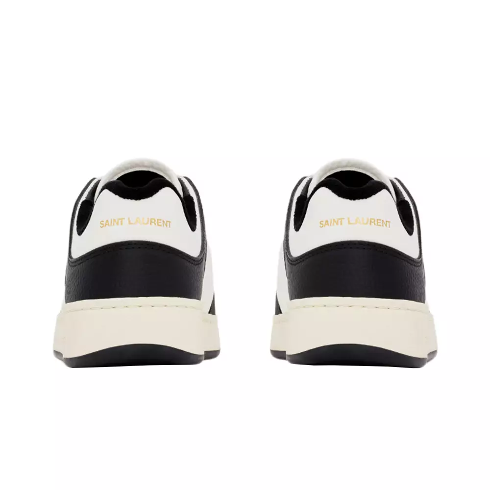 スニーカー Saint Laurent White Leather Sl 16 Sneakers Saint Laurent Leather Sl/16 Sneakers in White | Lyst