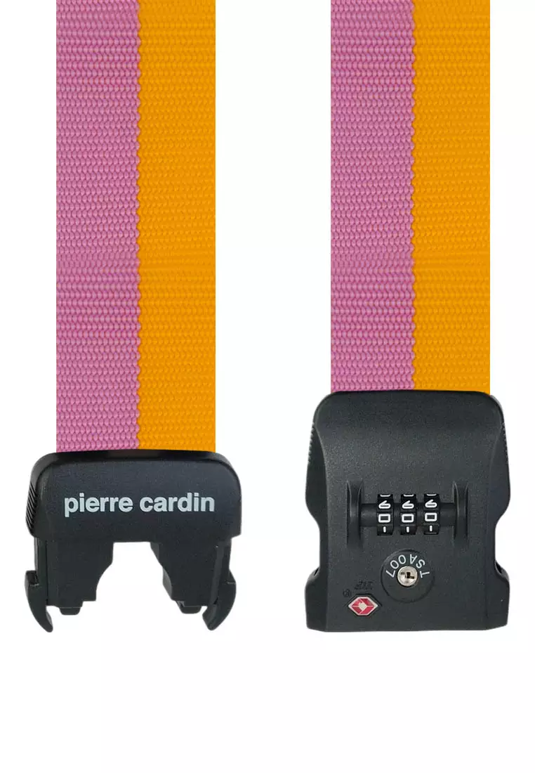 Pierre Cardin Tali Koper Strap Travel to Secure Luggage Tali Pengaman Sabuk Koper TSA