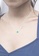 Majade Jewelry green and silver MAJADE - Petite Silver Coin Green Onyx Necklace - May Birthstone 52DA5ACDAEB537GS_2