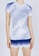 Li-Ning white and blue LI-NING COMPETITION WOMEN'S BADMINTON DRESS - WHITE/BLUE CFF16AAA117ECEGS_2