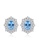 SUNRAIS silver High-end Silver S925 silver fashion earrings 0D739ACEC09F8BGS_1