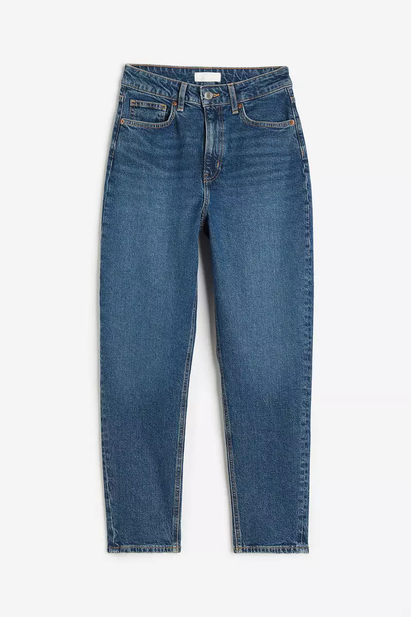 Buy H&M Slim Mom High Ankle Jeans 2023 Online | ZALORA Philippines