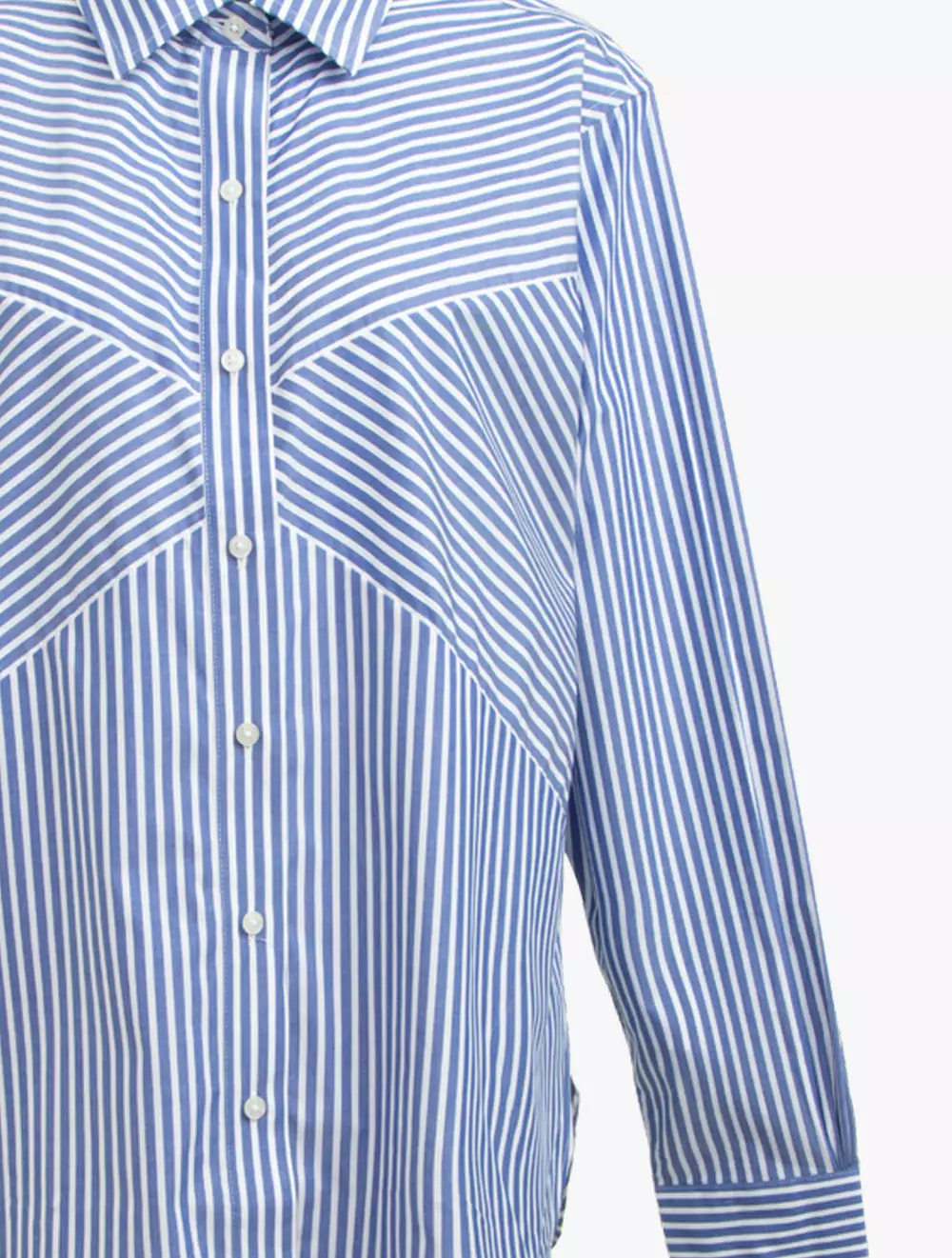 Brooks Brothers Patch Striped Blouse