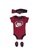 Nike red Nike Girl Newborn's Mini Me Bodysuit, Headband & Bootie Set (0 - 12 Months) - Pomegranate 29528KA7EA9E6FGS_1