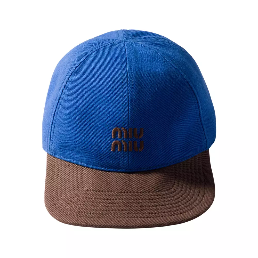 Drill Baseball Cap Light Blue/Cocoa