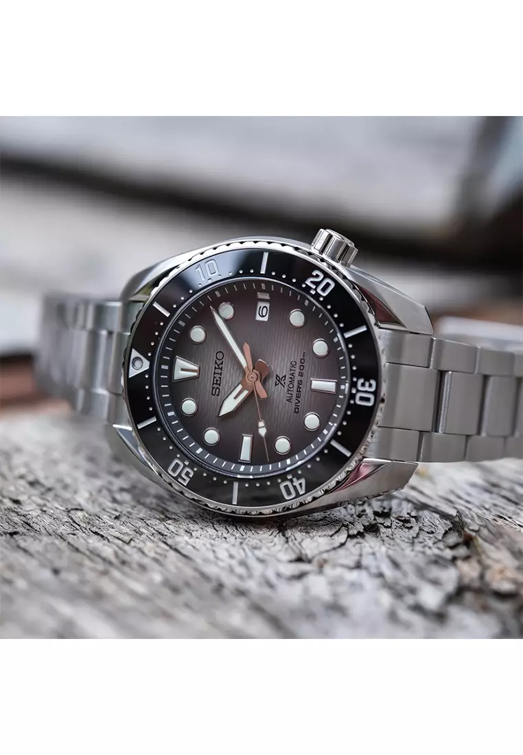Seiko Prospex SPB323J1 - King Sumo Automatic Divers 200m - Grey Dial - Stainless Steel