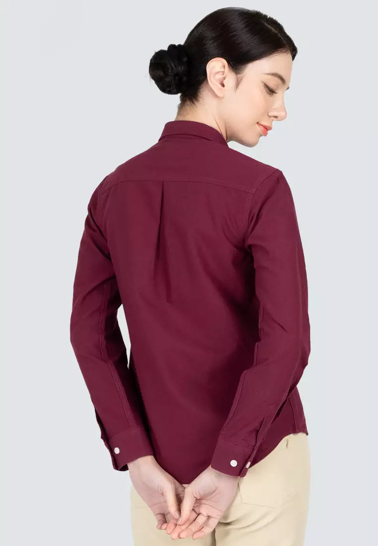 Polo Haus - Women’s Oxford Long Sleeve Shirt WBWLS001