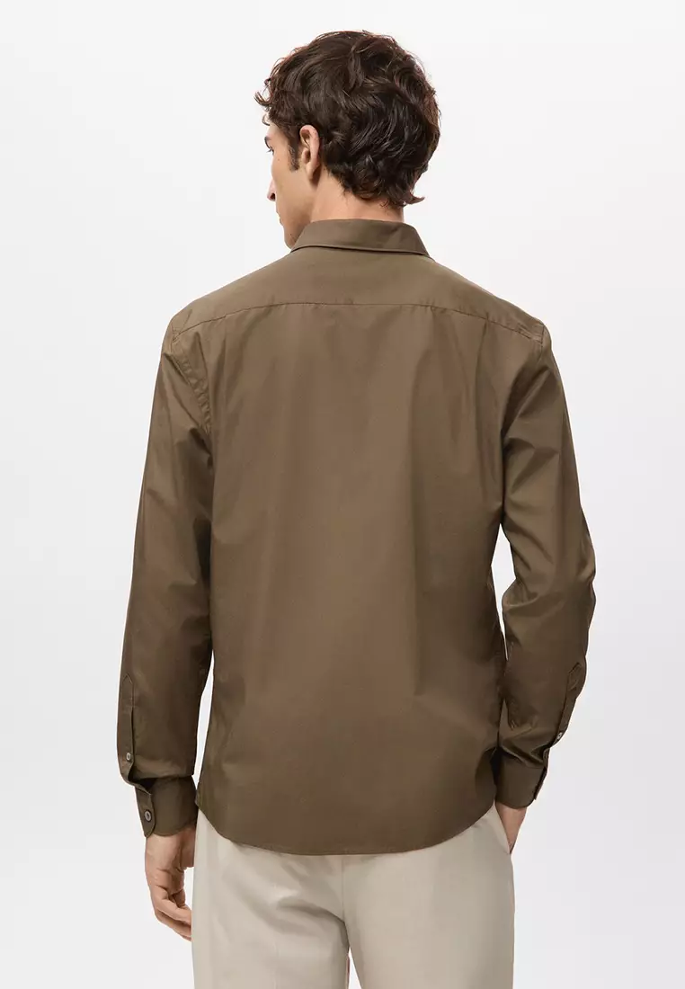 Regular-Fit 100% Cotton Shirt