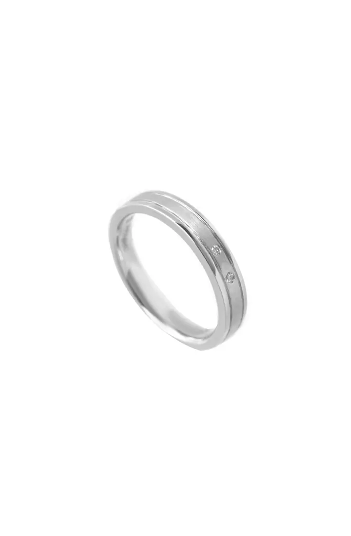 White gold rings for women cheap