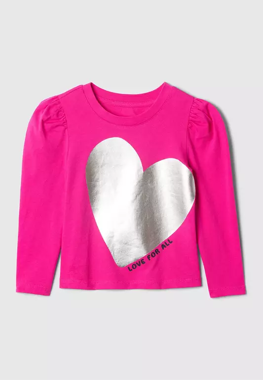 Toddler Mix and Match Puff Sleeve T-Shirt