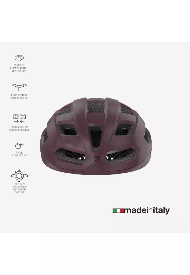 Skudo Helmet – Cabernet Matte | Road Cycling Helmet
