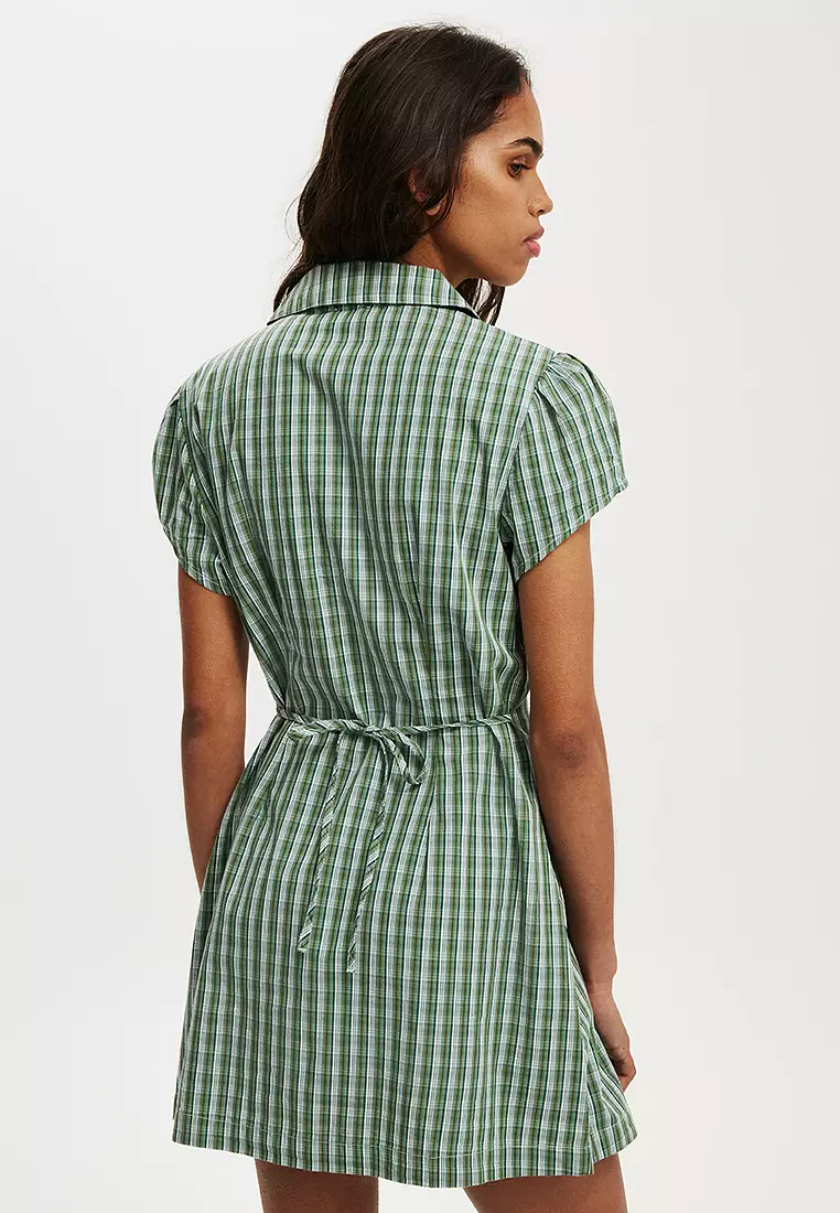 Scarlet Shirt Mini Dress