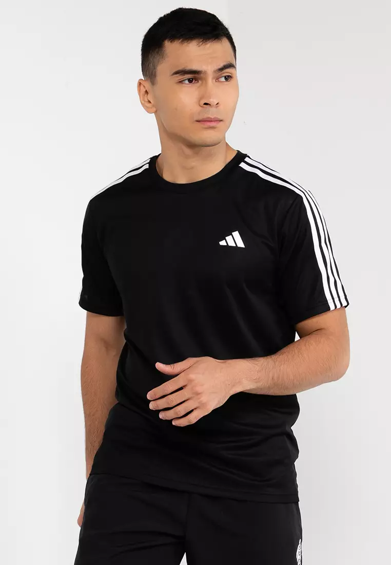 Train Essentials 3-Stripes Training T-Shirt