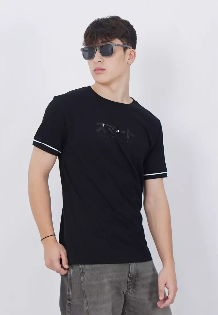 Ryusei Kaos Pria Osada Black