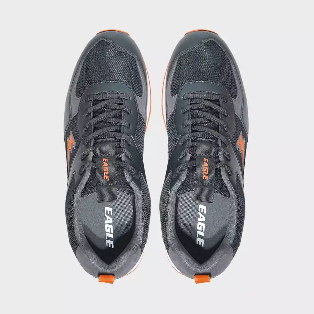 Eagle Sepatu Sneakers Lifestyle Eterna - Lifestyle Sneakers Shoes - HITAM/ABU TUA