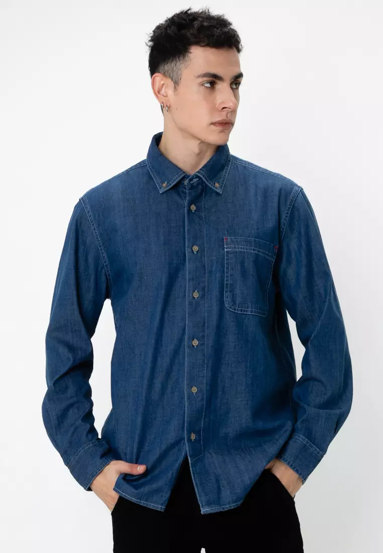 Electro Denim Lab Denim Long Sleeves Shirt 2025 Buy Electro