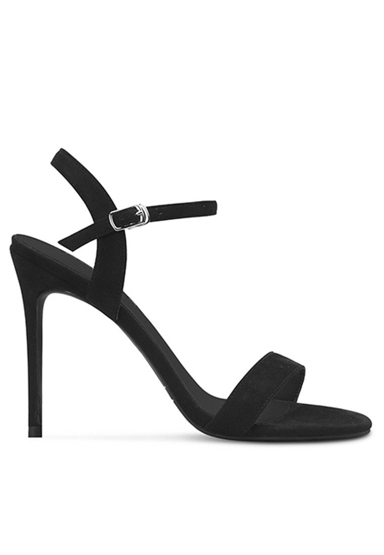 8CM Suede Fabric Strap High Heel Sandals Lyx2-r