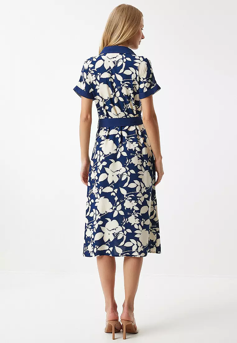 Floral Summer Viscose Dress