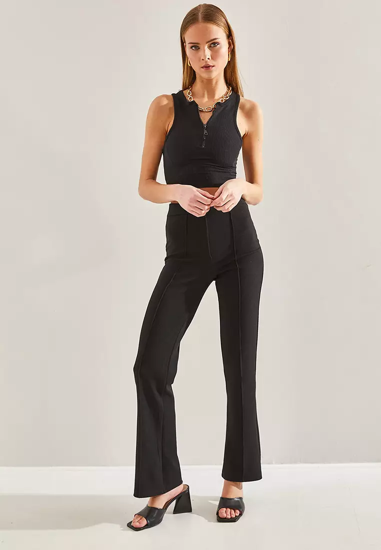 Chestnut Palazzo Trousers