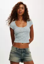 Kimmi Stripe Serene Blue