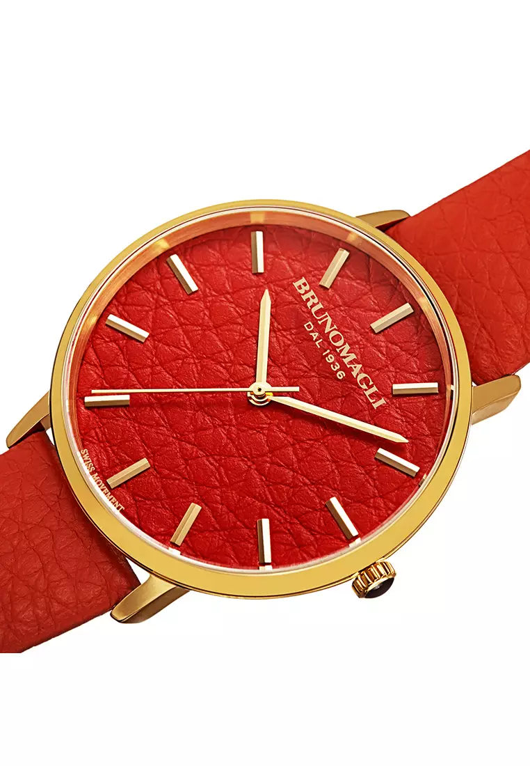 Bruno Magli Roma 21.181223.GN Jam Tangan Wanita Quartz Analog