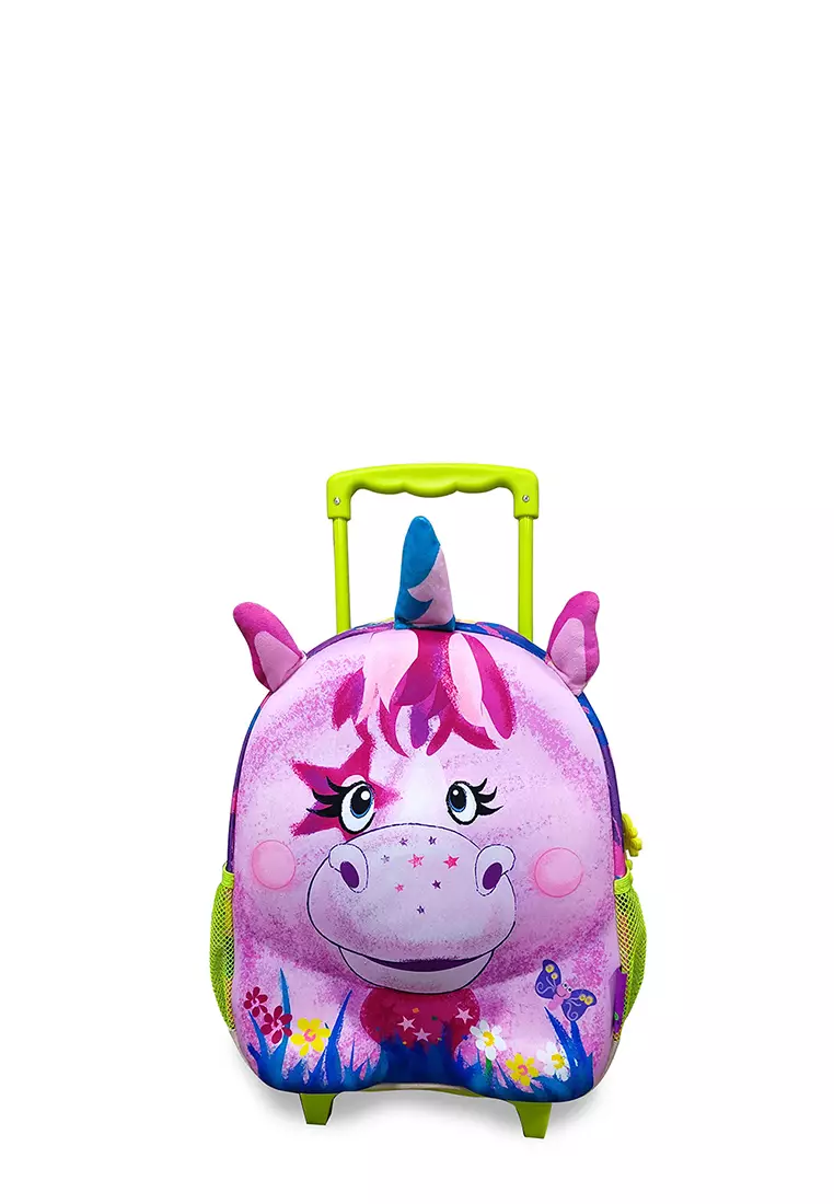 Wildpack Junior Trolley Unicorn - Tas Koper Anak (muat buku A4)