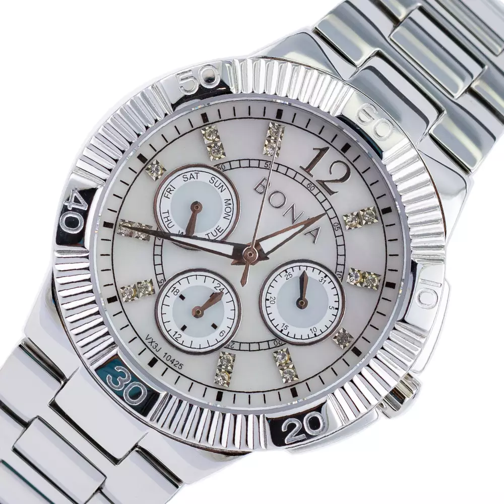 Bonia - BP10425-2355 - Jam Tangan Wanita - Silver