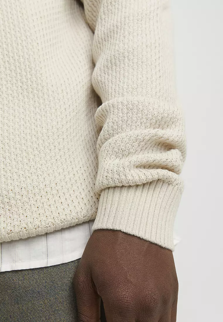 Portland Badge Knit Sweatshirt