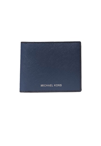 Michael Kors Michael Kors Harrison Crossgrain Leather Billfold Wallet With  Coin Pocket Navy 36U9LHRF3L 2023 | Buy Michael Kors Online | ZALORA Hong  Kong