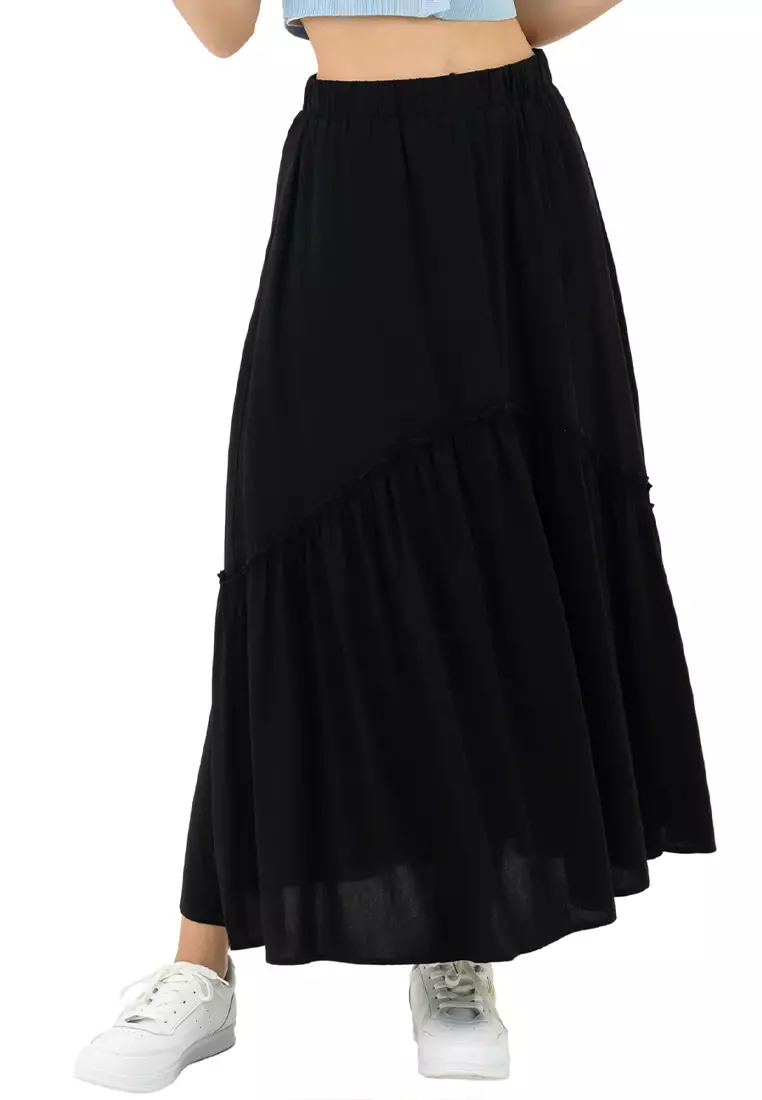Elastic waist maxi outlet skirt australia