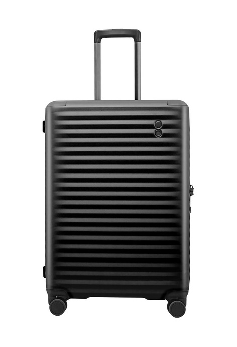 ECHOLAC Echolac Celestra XA 24" Medium Luggage Expandable Spinner With Brake (Black)