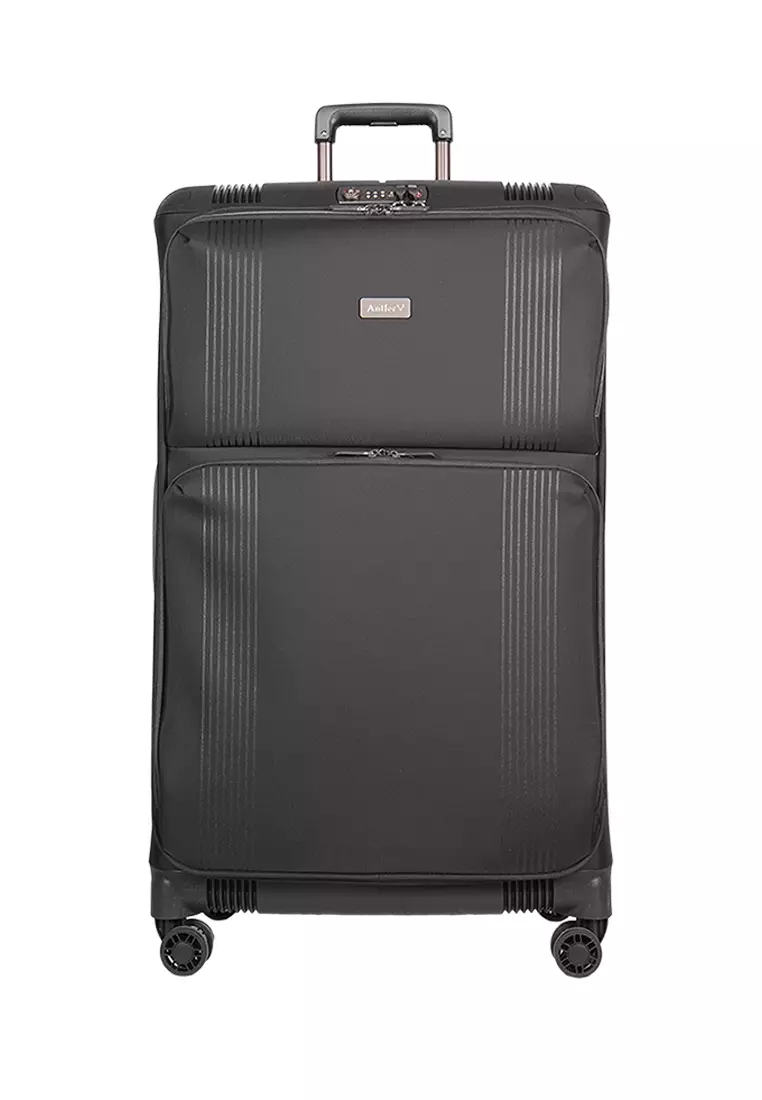 Jual Antler Antler TITUS 39061 - 82 - Koper Large Suitcase Black ...