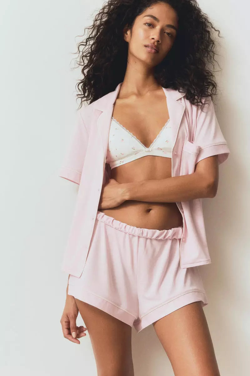 Viscose-blend pyjamas