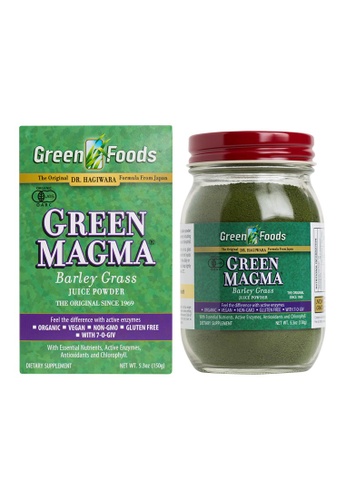 Green FoodTM Green Magma® green GREEN FOODS™ GREEN MAGMA®  BARLEY GRASS JUICE POWDER 150 grams 955DFES1819E92GS_1