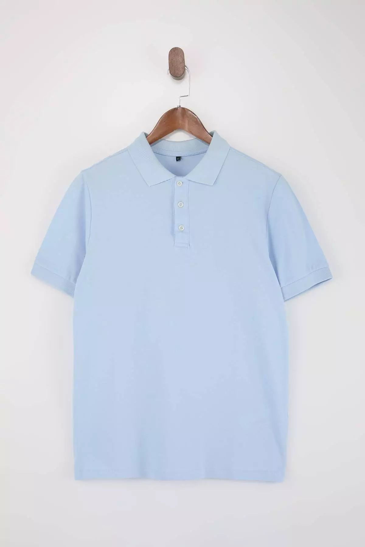 海軍藍 - 藍白修身/貼身 3 件裝 Polo 領 T 恤 Tmnss25Po00047