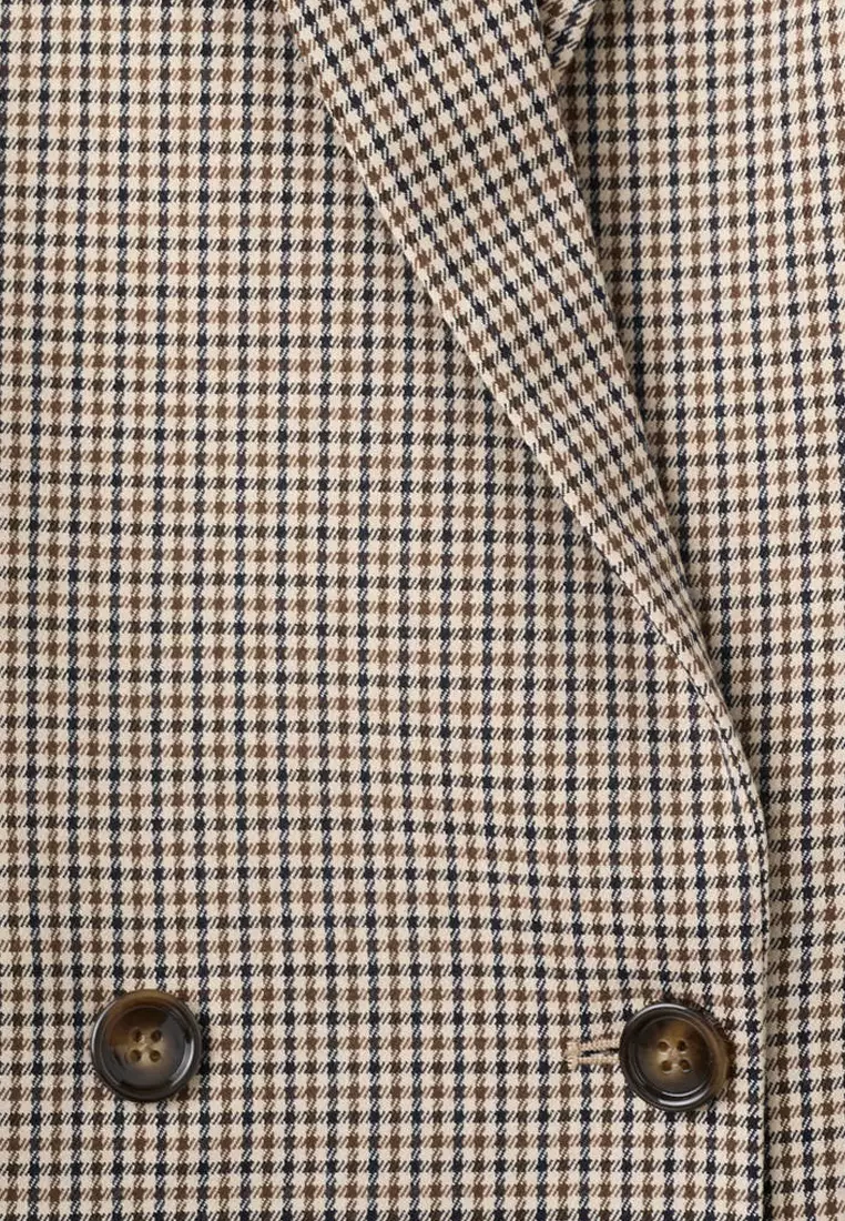 Micro-Houndstooth Jacket