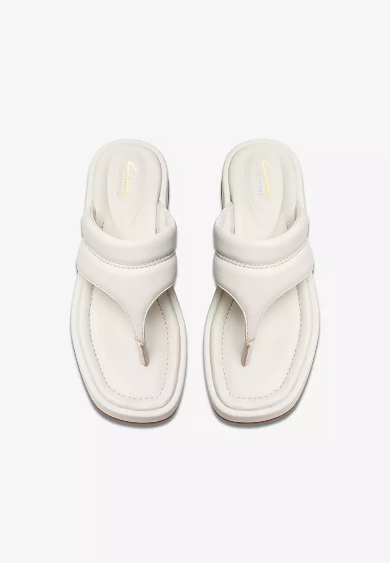 Alda Walk Flatform Sandal Off White