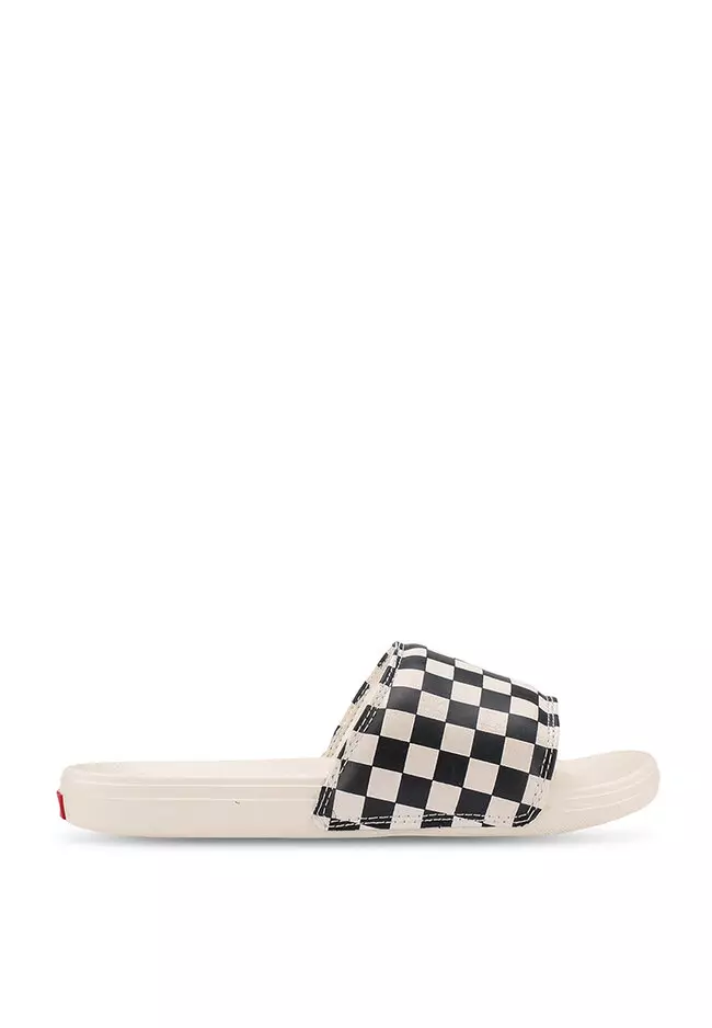 Vans best sale checkerboard sandals