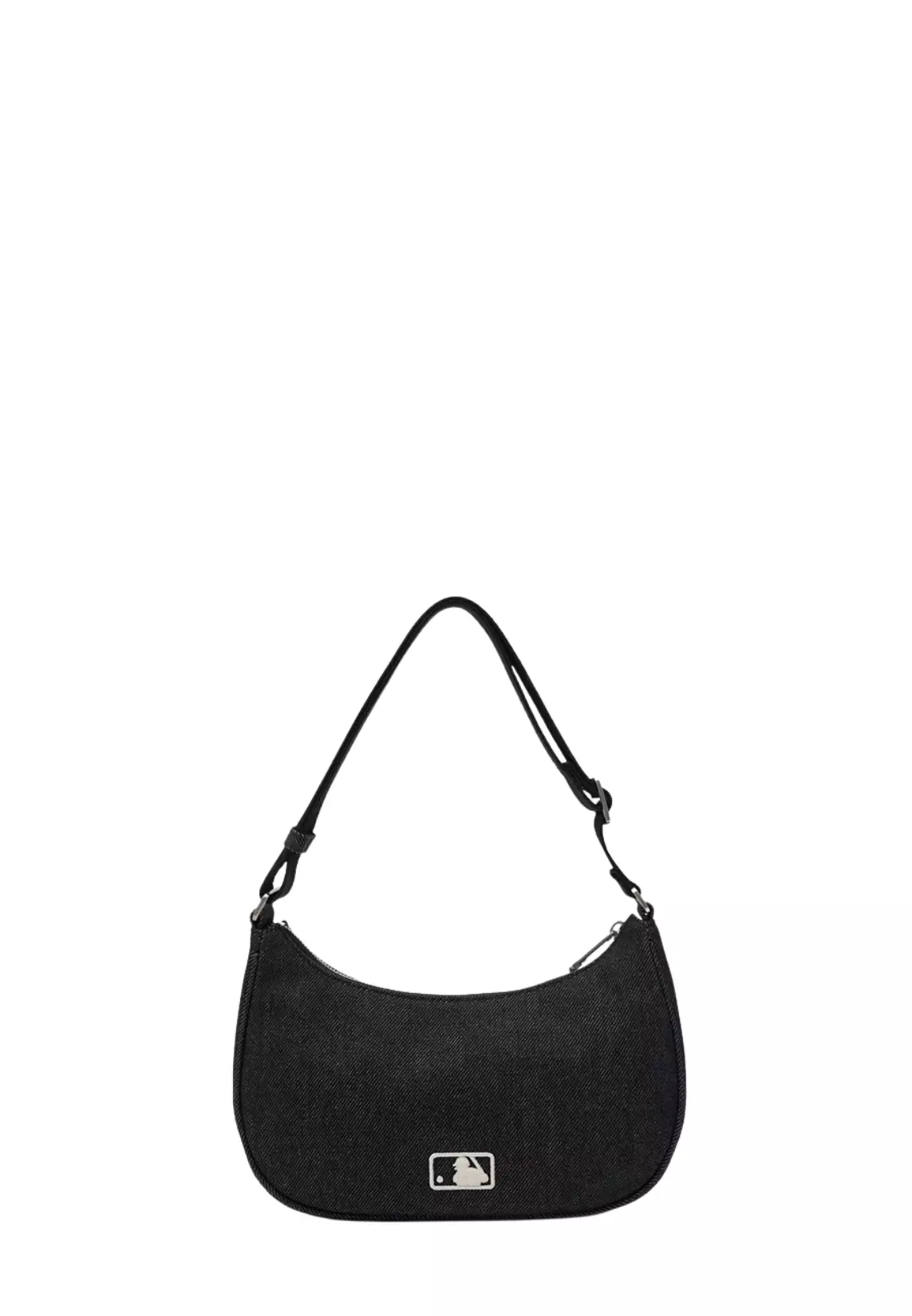 Jual MLB Korea Denim Hobo Bag - Navy Original 2025 | ZALORA