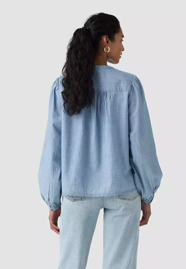 Levi's® Women's Cleo Long-Sleeve Blouse 005EI-0002