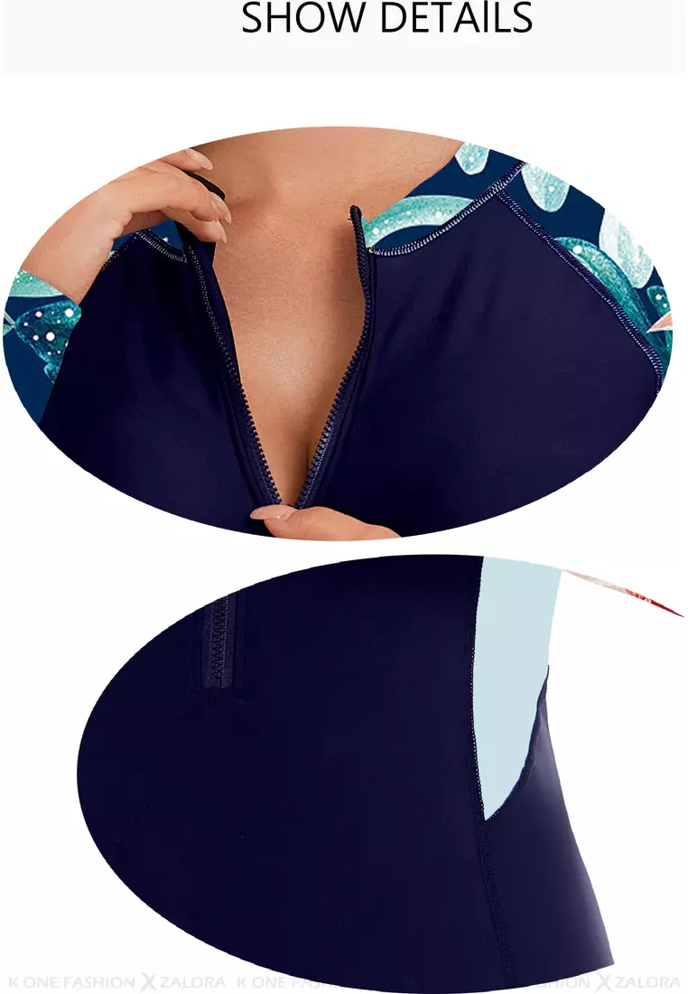 Surf And Scuba Printed One-Piece Swimsuit