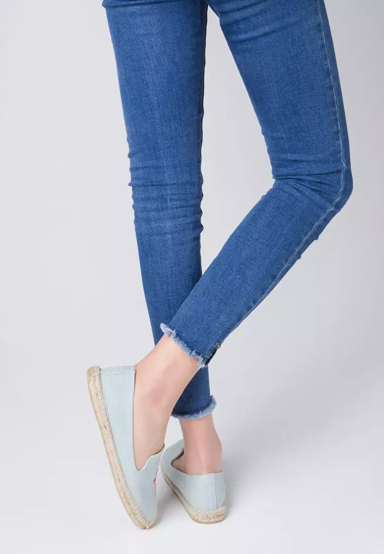 Embroidered Canvas Espadrilles HB45433