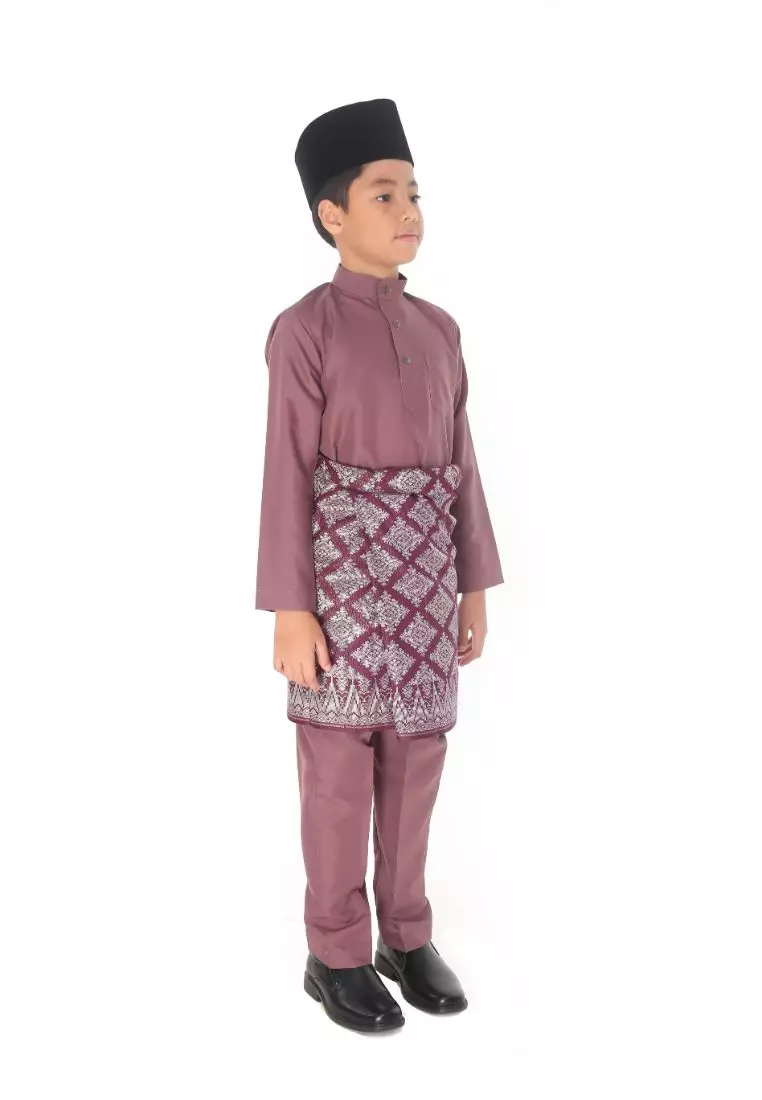 Baju Melayu Moden Cekak Musang for Kids
